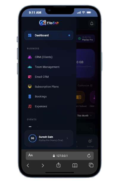 Sidebar Navigation